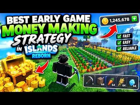 BEST EARLY GAME MONEY MAKING METHOD IN ISLANDS REBORN!